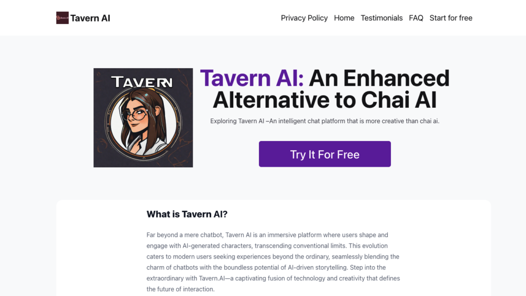 Tavern AI Tavern AI