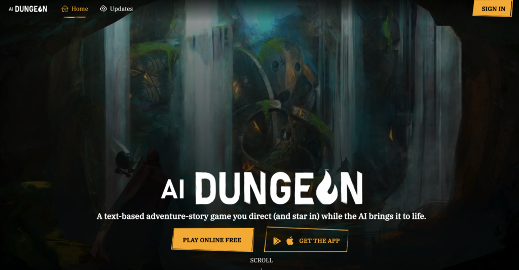 AI Dungeon AI Dungeon