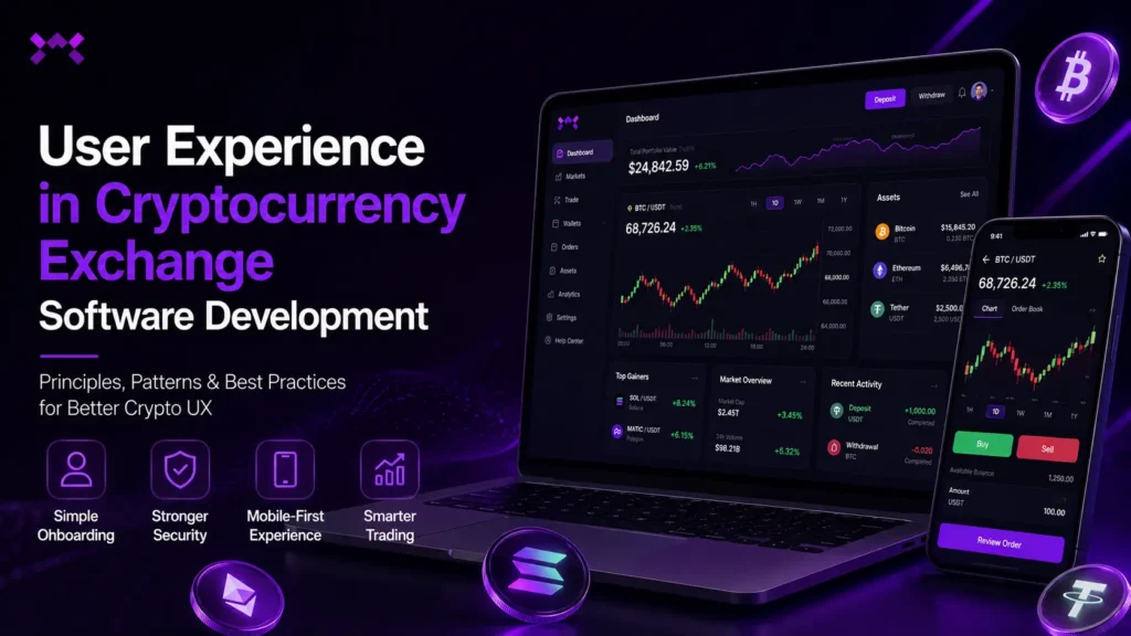 User Experience in Cryptocurrency Exchange Software Development