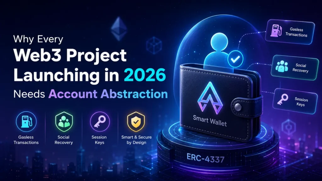 Why Every Web3 Project Launching in 2026 Needs Account Abstraction